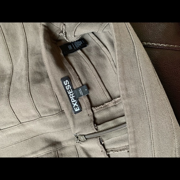 2 for $25 Express bandage mini skirt high waist - Picture 3 of 4